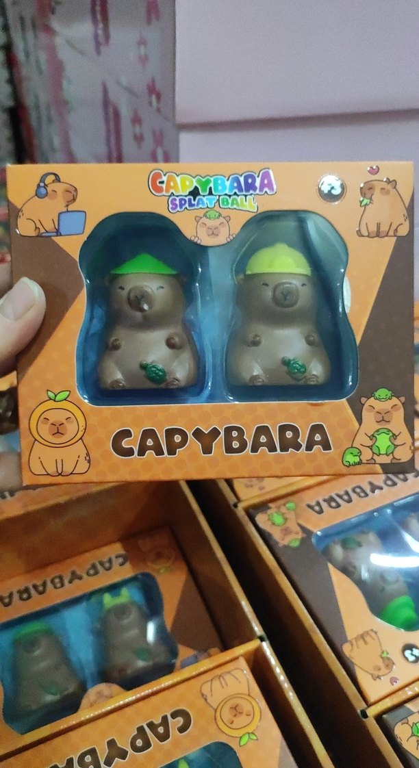 Renkli Capybara Oyuncakları - Görsel 2