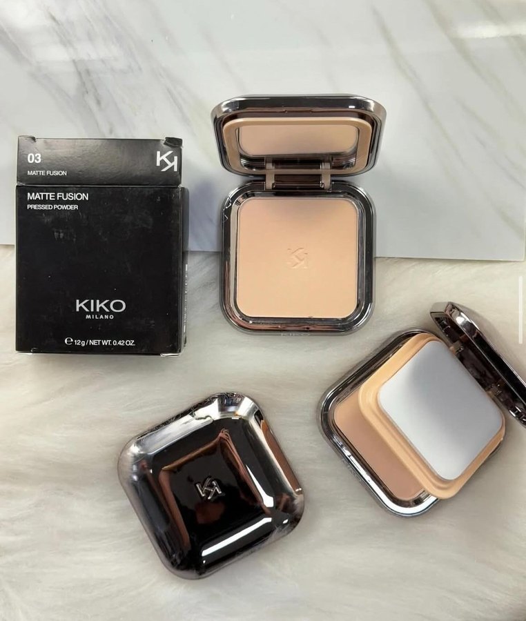 KIKO Matte Fusion Pudra - Açık Bej - Görsel 3