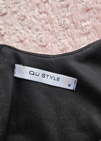 Siyah Kolsuz Kısa Crop Top - Görsel 5