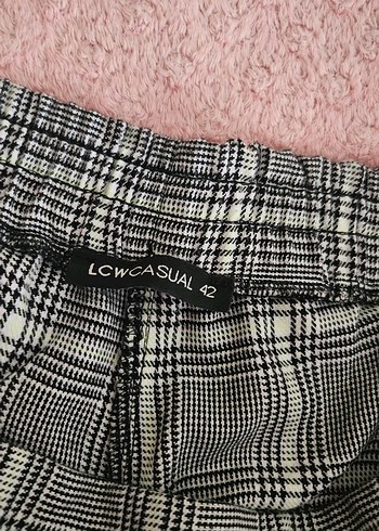 Ekoseli Kumaş Pantolon - Görsel 4