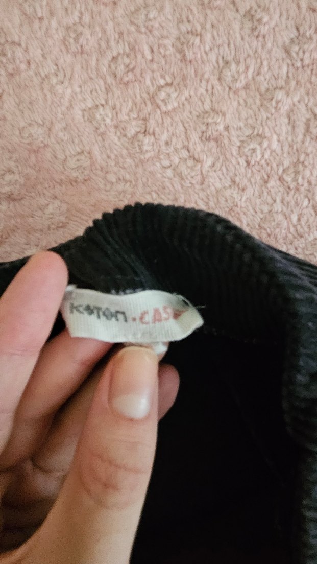 mini kadife etek - Görsel 3