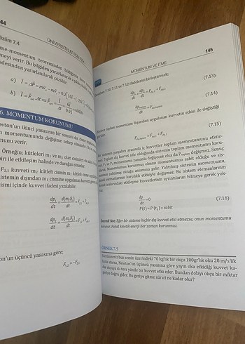 Üniversiteler İçin Fizik I - Prof. Dr. Şehban Kartal - Görsel 4