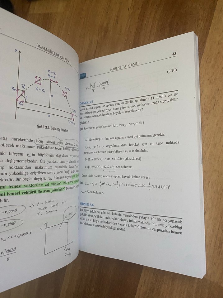 Üniversiteler İçin Fizik I - Prof. Dr. Şehban Kartal - Görsel 3