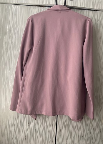 Lila üst alt takım blazer ve pantolon - Görsel 4