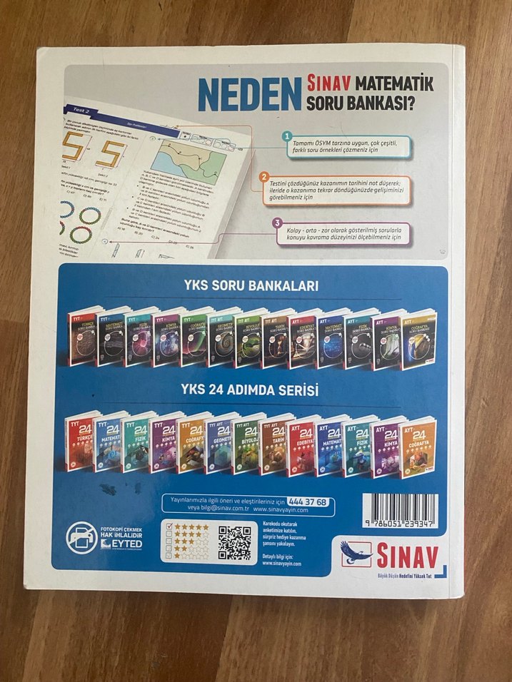 TYT Matematik Soru Bankası Sınav Yayınları - Görsel 5