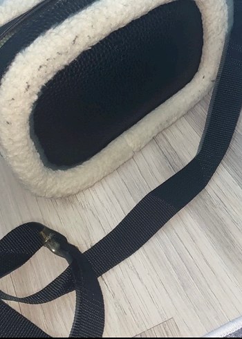 Gri Kürklü kadın Çanta - Görsel 2