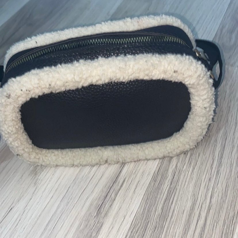 Gri Kürklü kadın Çanta - Görsel 3