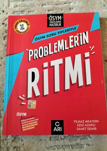 ÖSYM Soru Tipleriyle Problemlerin Ritmi Hazırlık Kitabı