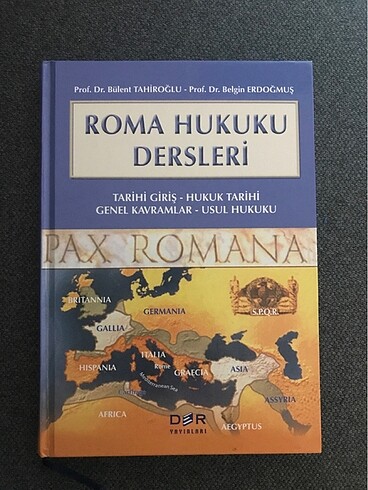 Roma Hukuku Ders Kitabı