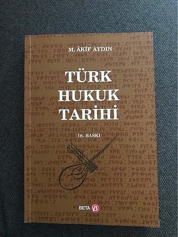 Türk Hukuk Tarihi Ders Kitabı