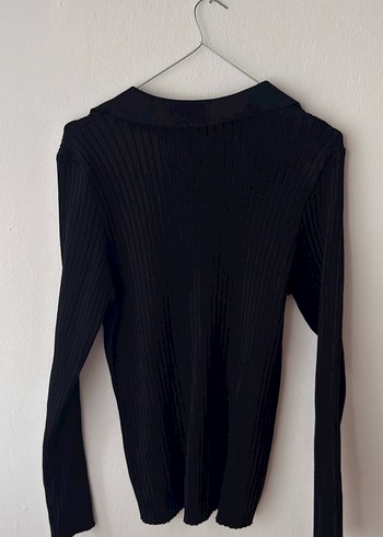 Trendyol Milla Siyah V Yaka Triko Kadın Kazak - Görsel 5