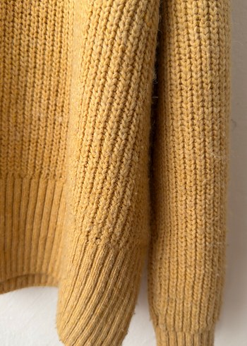 Defacto Oversize Kazak/Hardal - Görsel 9