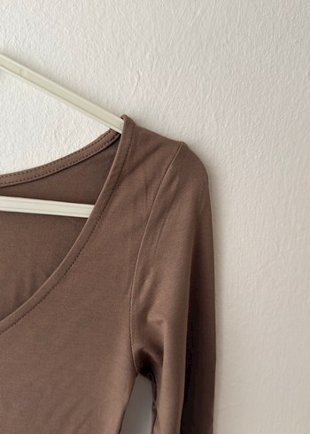 Uzun Kollu Basic Bluz - Görsel 8