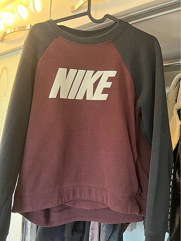 m Beden bordo Renk Sweatshirt