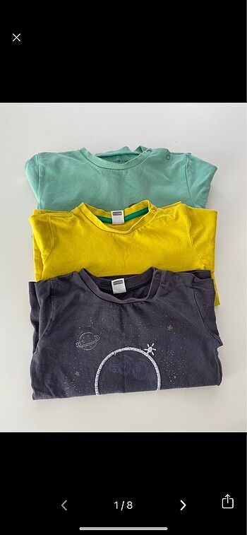 Toplu satış 3 sweatshirt bir arada