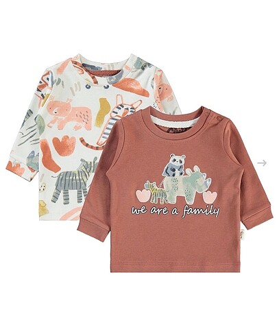 İkili badi sweatshirt