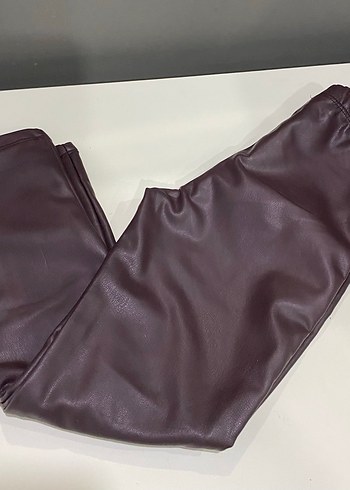 H&M boro deri tayt - Görsel 3