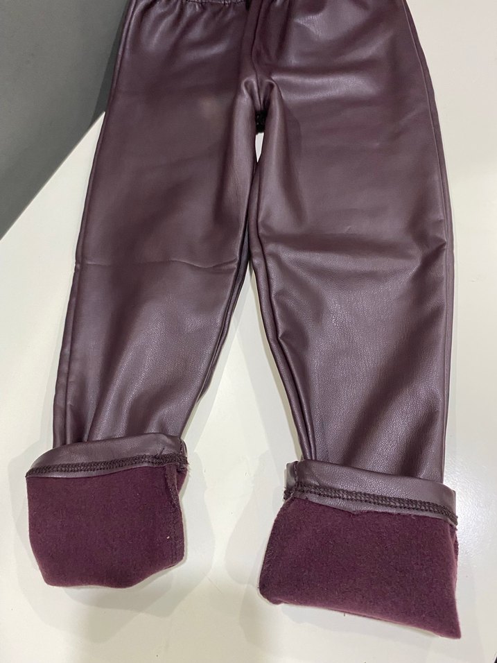 H&M boro deri tayt - Görsel 4