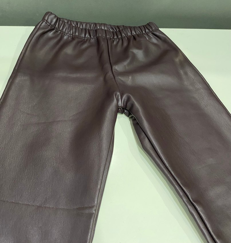 H&M boro deri tayt - Görsel 5