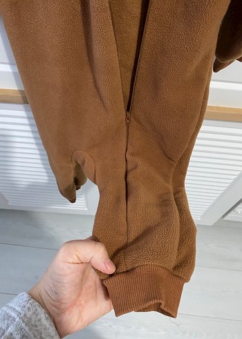 Kahverengi Erkek Bebek Peluş Tulum - Görsel 7