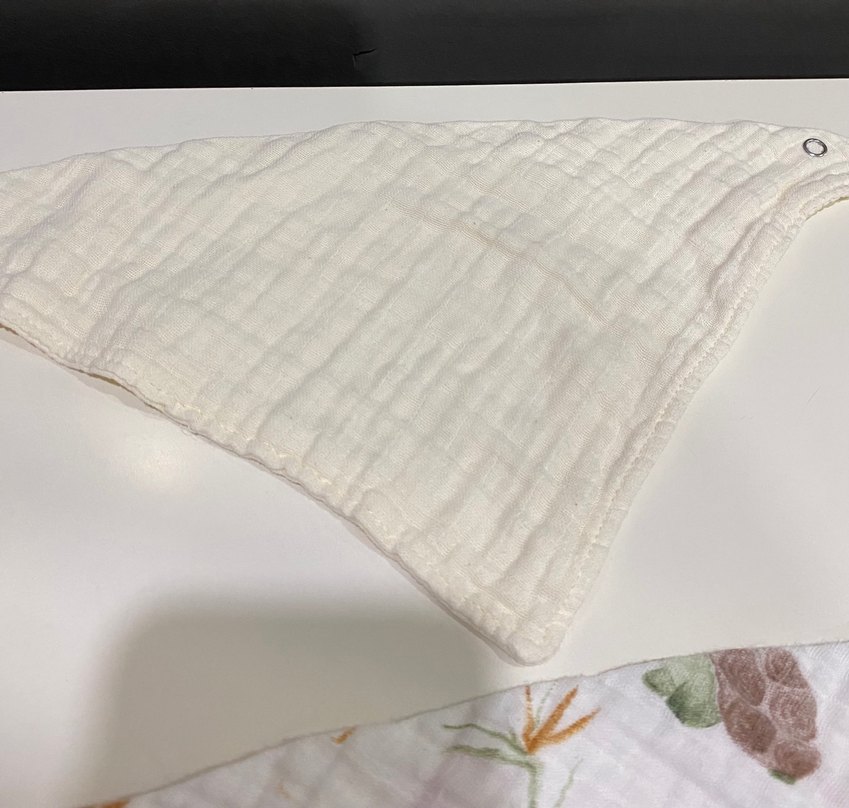 Bebek için desenli kahverengi önlük seti - Görsel 5