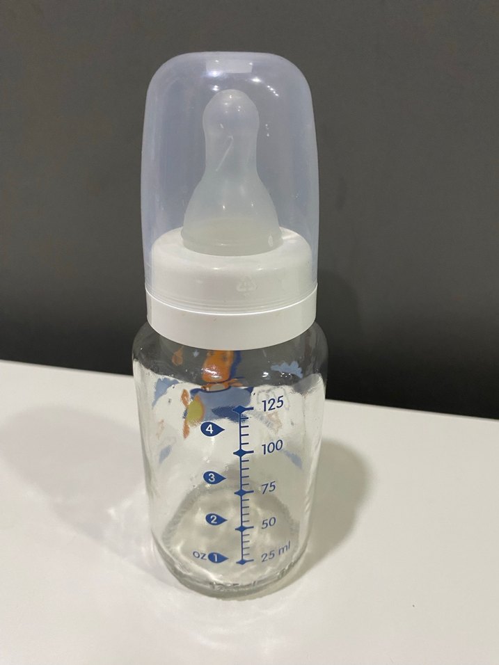 Mavi cam Bebek Biberonu - Görsel 2