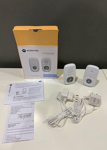 Motorola Mbp21 Dect Dijital Bebek Telsizi Beyaz - Görsel 6