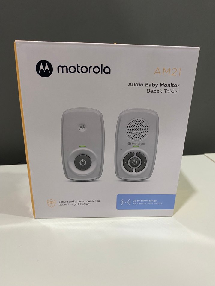 Motorola Mbp21 Dect Dijital Bebek Telsizi Beyaz - Görsel 2