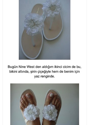 Nıne west çiçekli terlik - Görsel 3