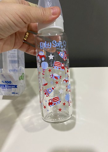 BabySoft 250 ml Cam Bebek Biberonu - Görsel 3