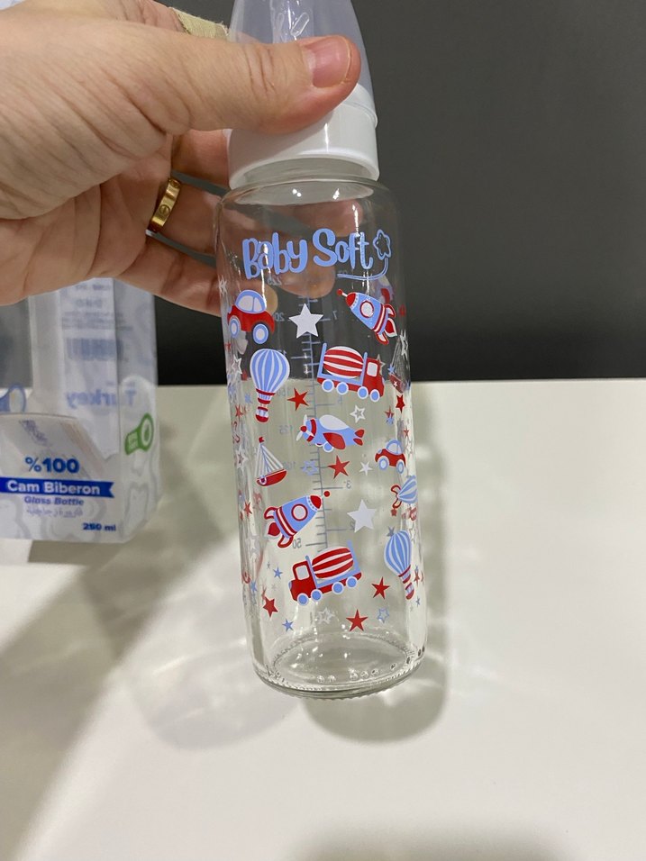 BabySoft 250 ml Cam Bebek Biberonu - Görsel 3