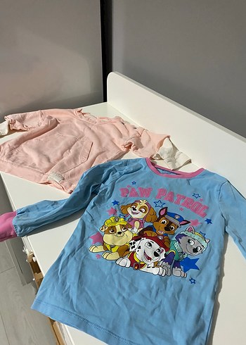 Kız Çocuk Düğmeli Pamuklu Pijama - Görsel 8