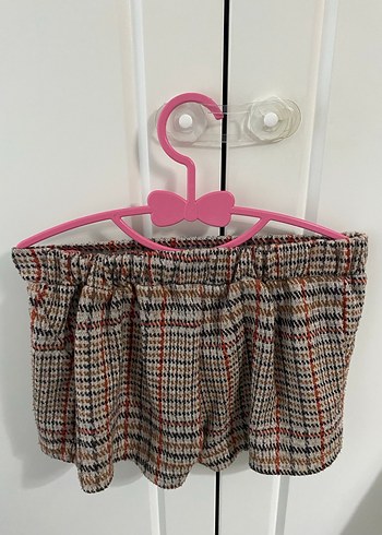 Nakışlı Triko şort Kız Takımı - Görsel 7