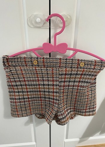 Nakışlı Triko şort Kız Takımı - Görsel 6