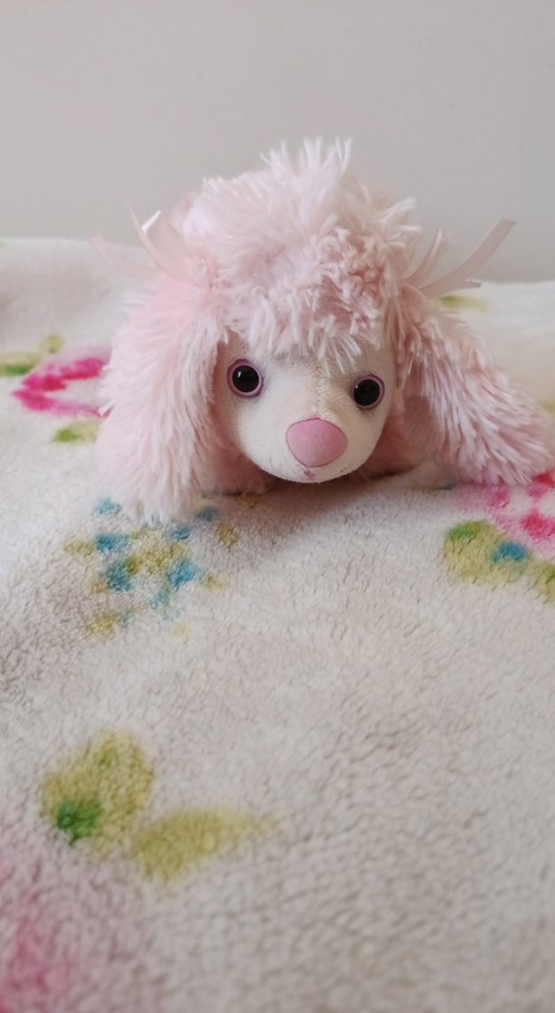 Pembe Peluş kalemlik - Görsel 2