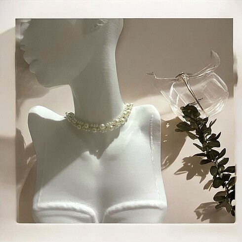 Diğer Choker İnci Kolye