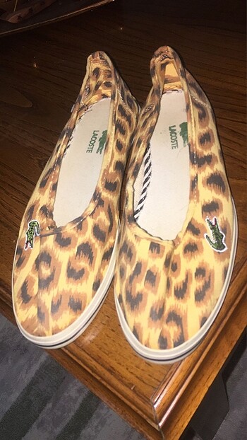 Lacoste Orijinal lacoste leopar babet