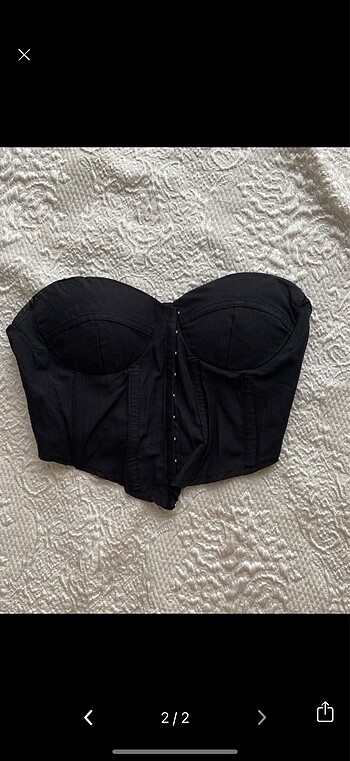 Diğer siyah korse crop