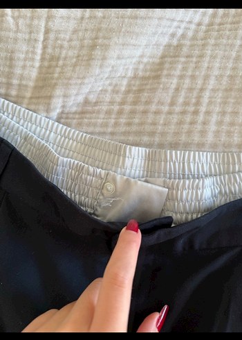 Gri Bol Kesim Kadın Denim Pantolon - Görsel 3