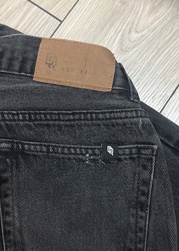 Siyah Loose Fit Midi Kot Pantolon - Görsel 3