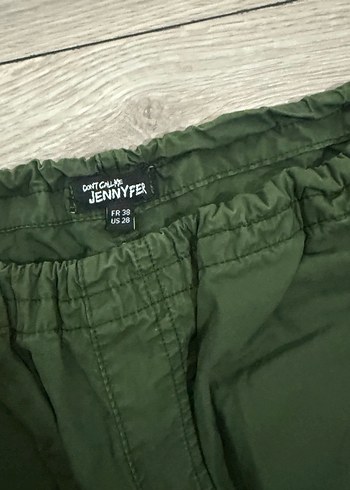 Yeşil Kargo Rahat Kesim Kadın Pantolon - Görsel 2