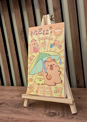 Kapibara Sticker Set Defteri
