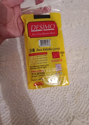 Desimo İnce Külotlu Çorap 20 Denye - Görsel 3