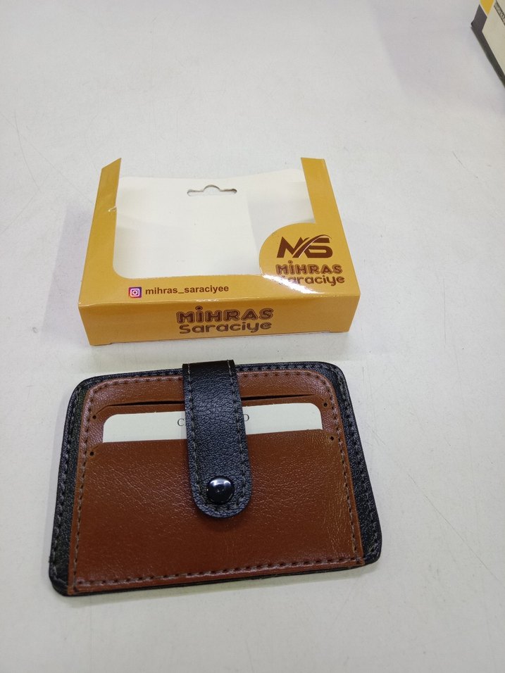 Kahverengi Deri Erkek Cüzdanı - Görsel 2