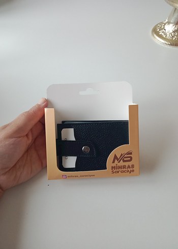 Siyah Deri Erkek Cüzdanı - Görsel 6