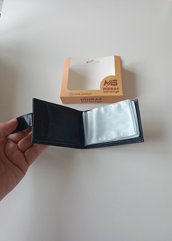 Siyah Deri Erkek Cüzdanı - Görsel 3