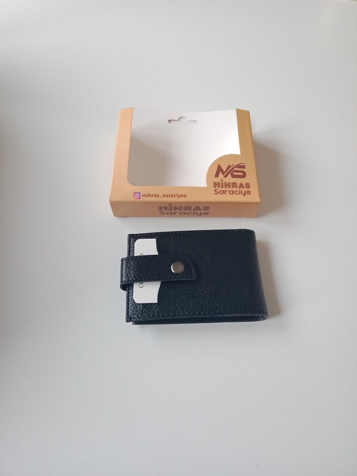 Siyah Deri Erkek Cüzdanı - Görsel 4