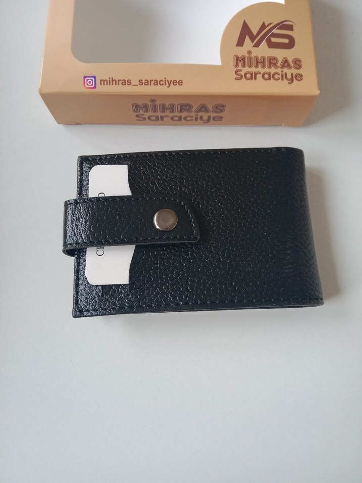 Siyah Deri Erkek Cüzdanı - Görsel 5