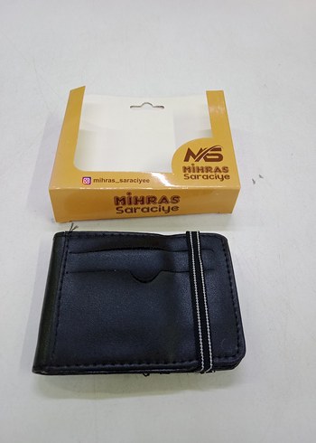 Siyah Minimalist Erkek Cüzdanı - MiHRAS - Görsel 2