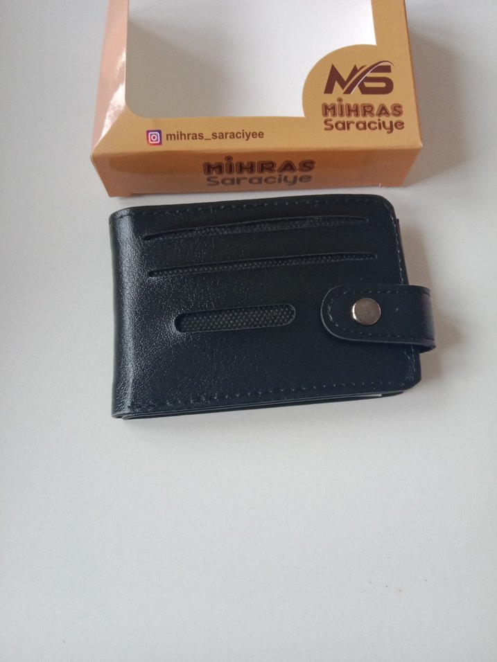 Siyah Erkek Deri Cüzdan - Görsel 5